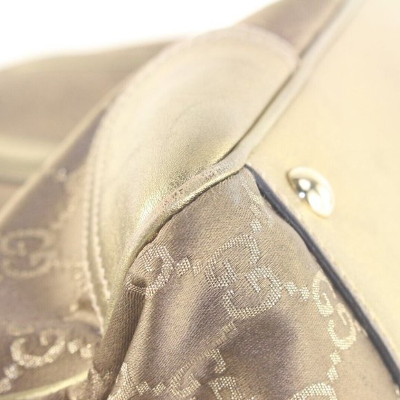 Gucci Rare Metallic Bronze Gold Shoulder Bag 3GK1012K - Picture 9 of 12